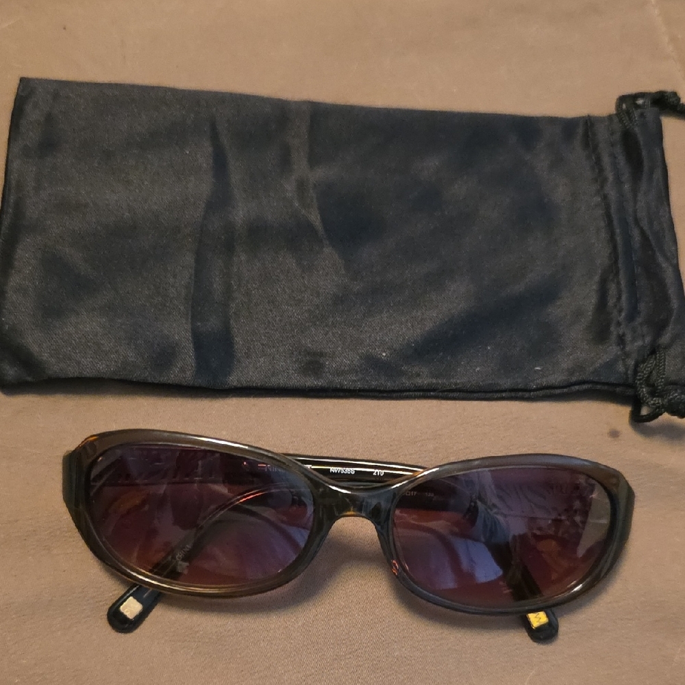 Nine West Elegant Black Sunglasses with Case